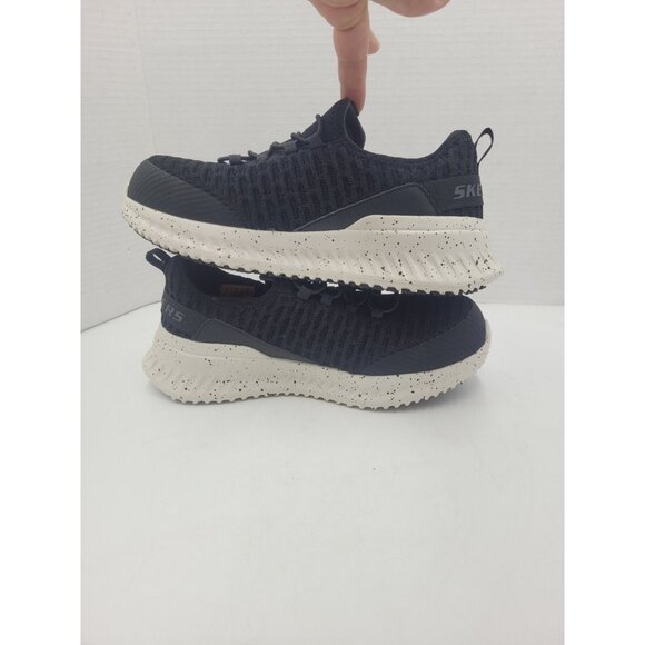 Skechers Work Black Shoe Women Memory Foam Slip Resistant EH Safe Size 7 EU 37 - Picture 8 of 10